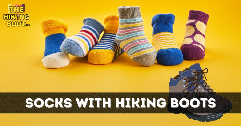 how to wear socks with hiking boots