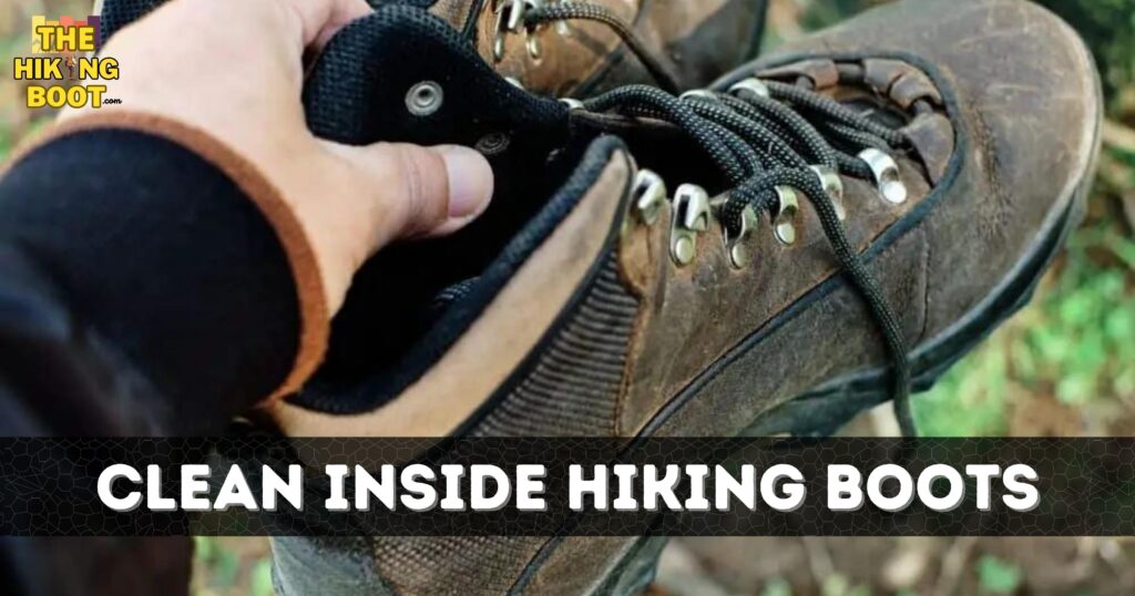 how to get mildew smell out of hiking boots